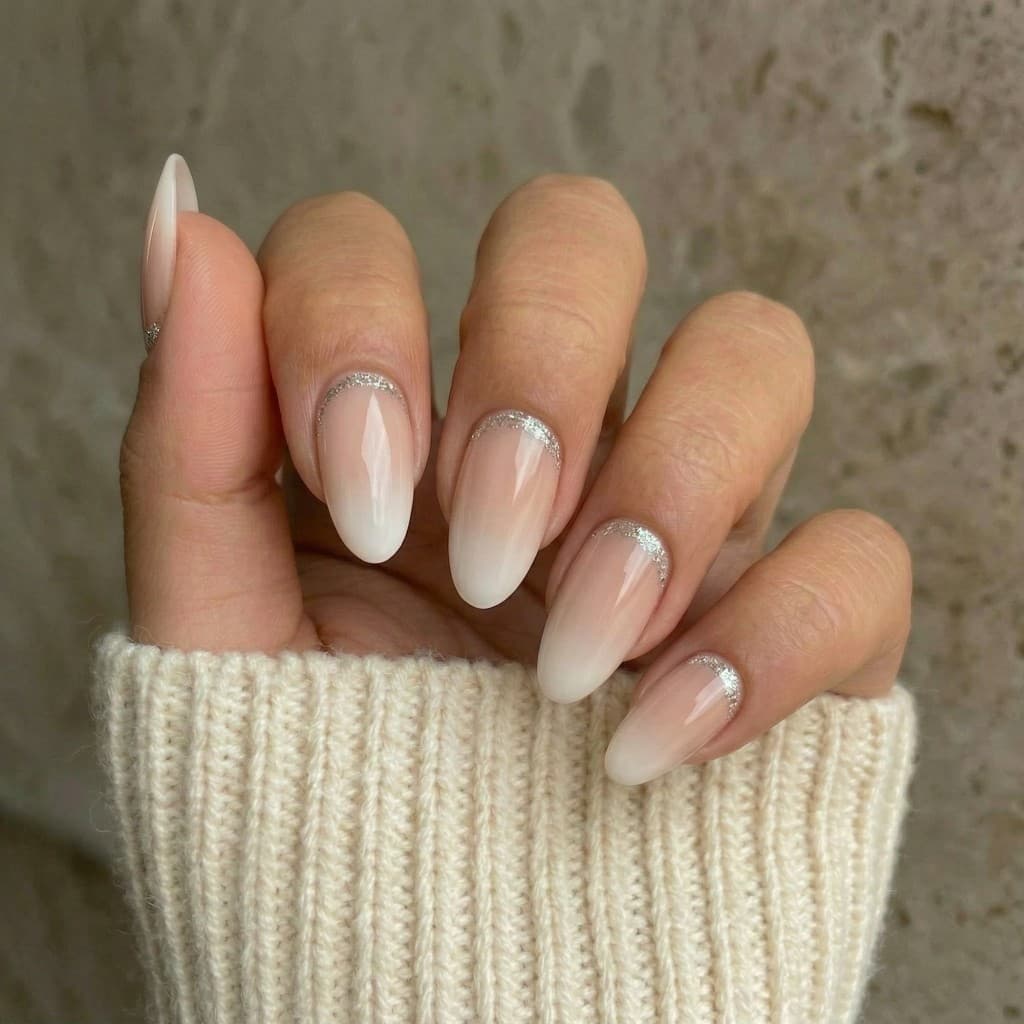 Coffee and Cream Ombré Semi-Cured Gel Nail Wrap Kit